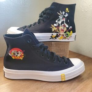 KITH x Looney Tunes x Chuck Taylor All Star 1970 High 'Black'Favorite Men 8.5